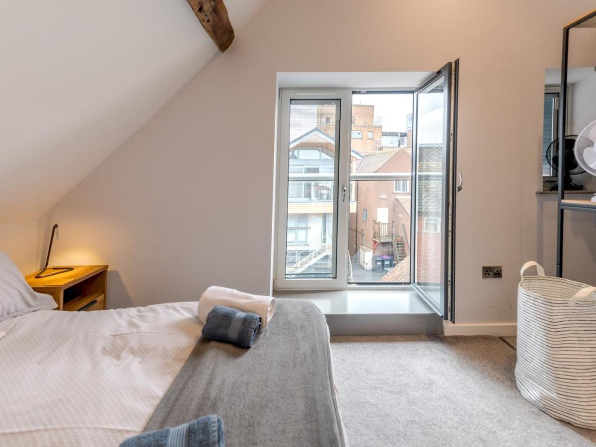 Pass The Keys 5C Charming Town Centre Apartment With Roof Top Views Shrewsbury Exterior foto